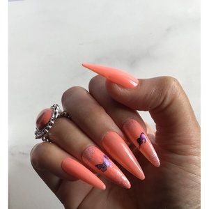 COPY - Flutter Flutter Long Stiletto Set of 20